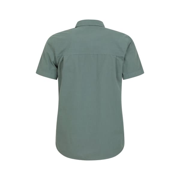 Mountain Warehouse Mens Coconut Slub Short-Sleeved Shirt