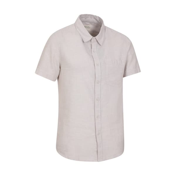 Mountain Warehouse Mens Lowe Linen Blend Shirt