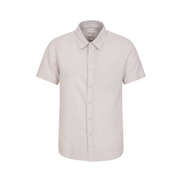 Mountain Warehouse Mens Lowe Linen Blend Shirt