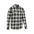 Pikkukuva 3 / 4: Mountain Warehouse Mens Trace Flannel Long-Sleeved Shirt