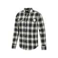 Pikkukuva 4 / 4: Mountain Warehouse Mens Trace Flannel Long-Sleeved Shirt