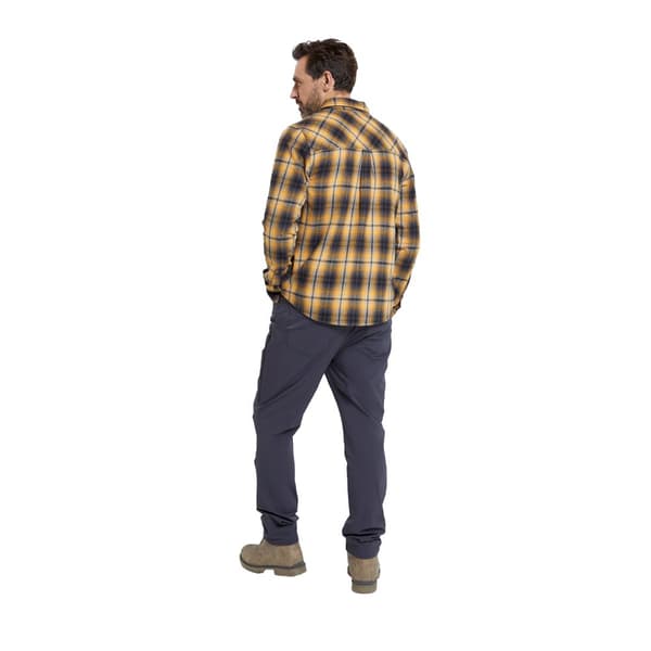 Mountain Warehouse Mens Trace Flannel Long-Sleeved Shirt