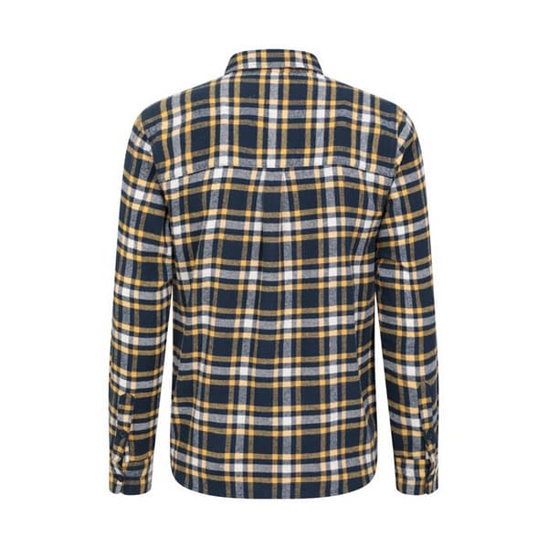 Mountain Warehouse Mens Trace Flannel Long-Sleeved Shirt