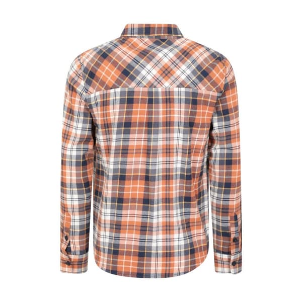 Mountain Warehouse Mens Trace Flannel Long-Sleeved Shirt