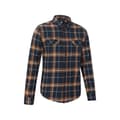Pikkukuva 3 / 3: Mountain Warehouse Mens Trace Flannel Long-Sleeved Shirt