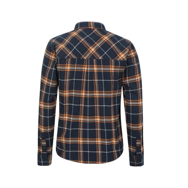 Mountain Warehouse Mens Trace Flannel Long-Sleeved Shirt