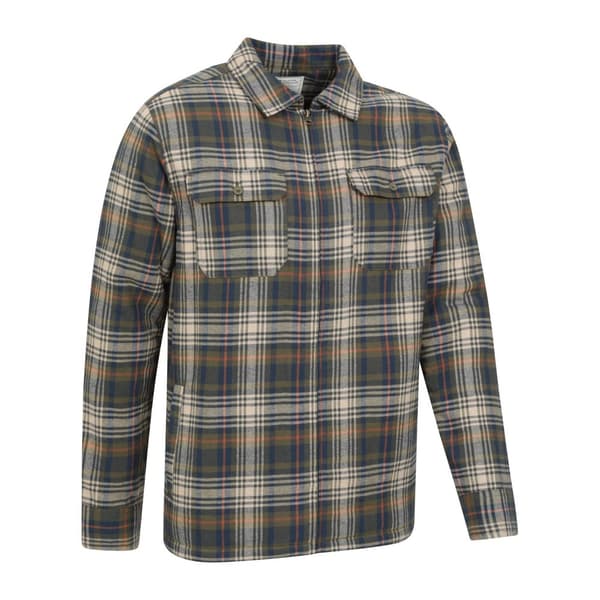 Mountain Warehouse Mens Stream II Flannel Lined Shirt