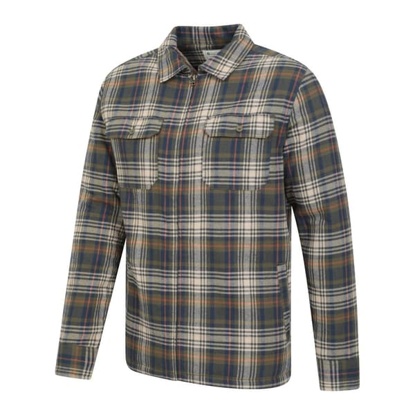 Mountain Warehouse Mens Stream II Flannel Lined Shirt