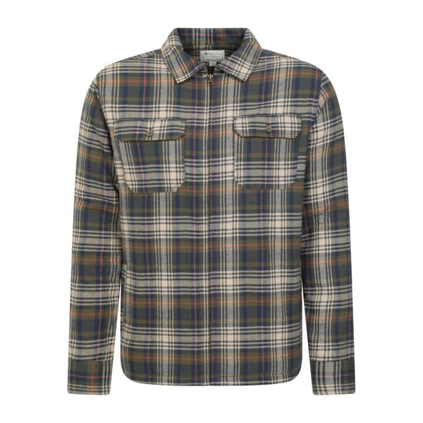 Mountain Warehouse Mens Stream II Flannel Lined Shirt
