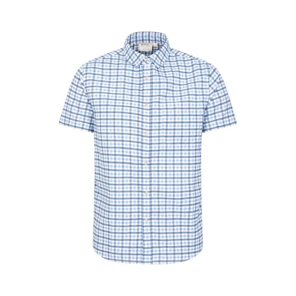 Mountain Warehouse Mens Checked Easy-Care Shirt