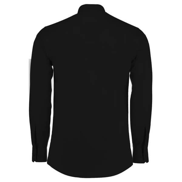 Kustom Kit Mens Poplin Tailored Long-Sleeved Formal Shirt