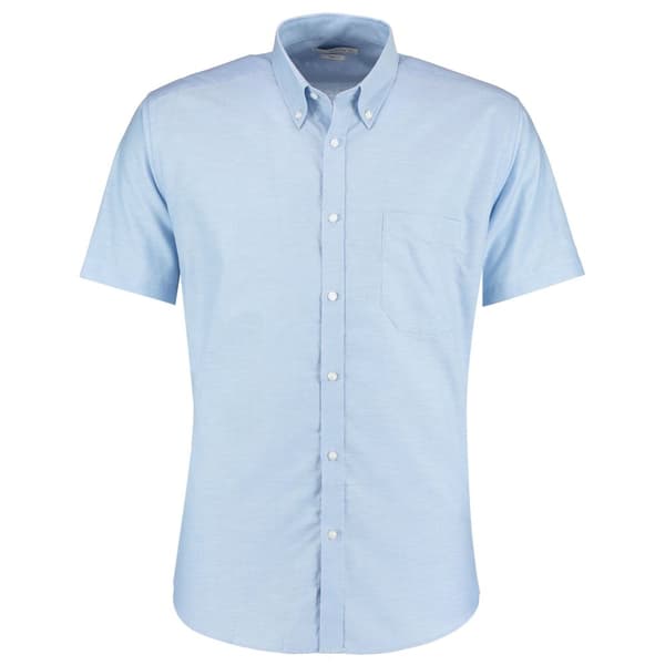 Kustom Kit Mens Slim Short-Sleeved Shirt