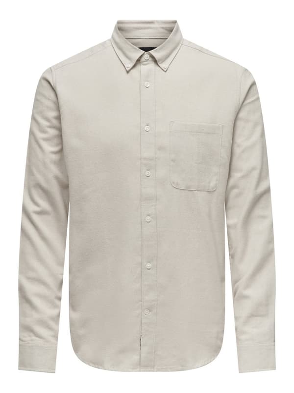 Only & Sons - onsGudmund Slim Solid Shirt