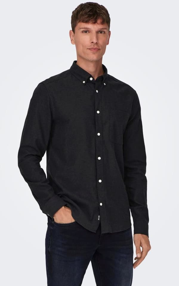 Only & Sons - onsGudmund Slim Solid Shirt