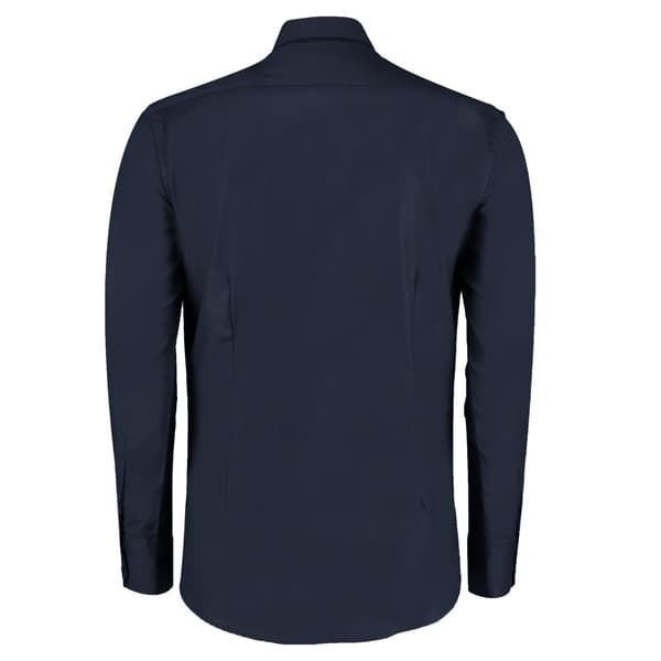 Kustom Kit Mens Oxford Slim Long-Sleeved Shirt