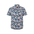 Miniatyrbilde 1 av 2: Mountain Warehouse Mens Tropical Short-Sleeved Shirt