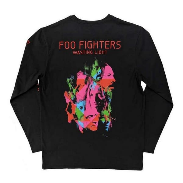 Foo Fighters Unisex Adult Wasting Light Long-Sleeved T-Shirt