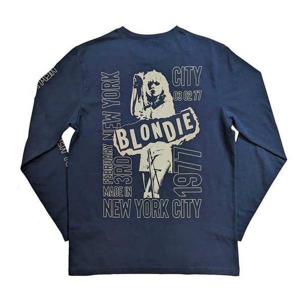 Blondie Unisex långärmad t-shirt för vuxna NYC ´77