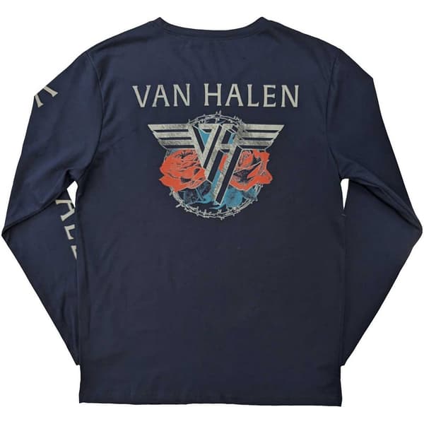 Van Halen Unisex Adult 84 Tour Long-Sleeved T-Shirt