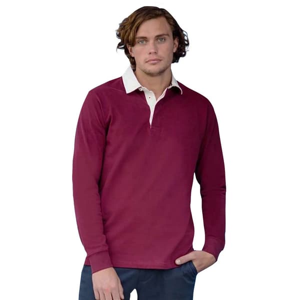 Front Row Mens Premium Rugby Shirt