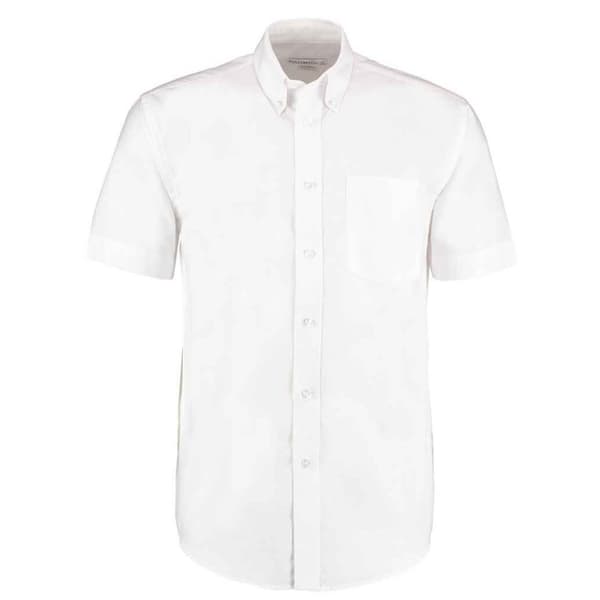 Kustom Kit Mens Workwear Oxford Classic Short-Sleeved Shirt