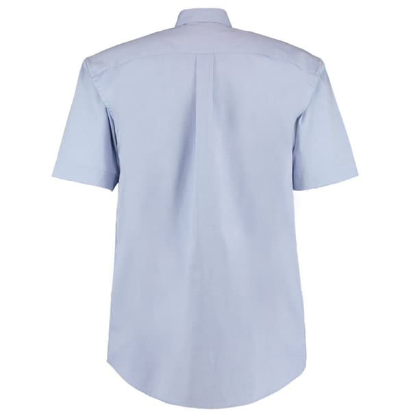 Kustom Kit Mens Oxford Short-Sleeved Formal Shirt