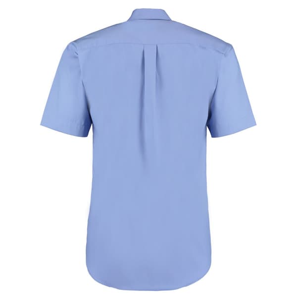 Kustom Kit Mens Oxford Short-Sleeved Formal Shirt