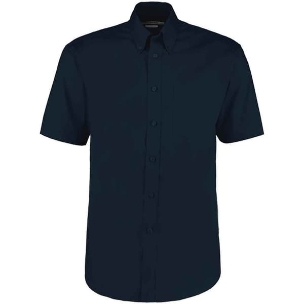 Kustom Kit Mens Oxford Short-Sleeved Formal Shirt