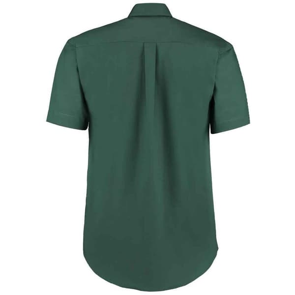 Kustom Kit Mens Oxford Short-Sleeved Formal Shirt