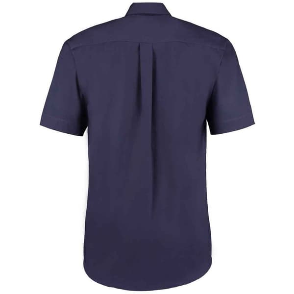 Kustom Kit Mens Oxford Short-Sleeved Formal Shirt