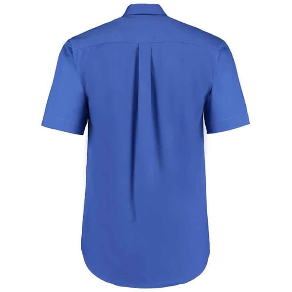 Kustom Kit Mens Oxford Short-Sleeved Formal Shirt