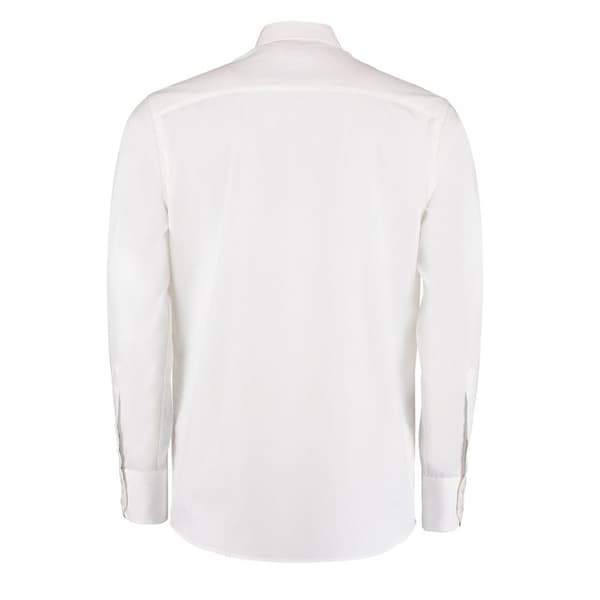 Kustom Kit Mens Premium Oxford Tailored Long-Sleeved Shirt