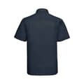 Miniatyrbilde 2 av 3: Russell Collection Mens Poplin Easy-Care Short-Sleeved Formal Shirt