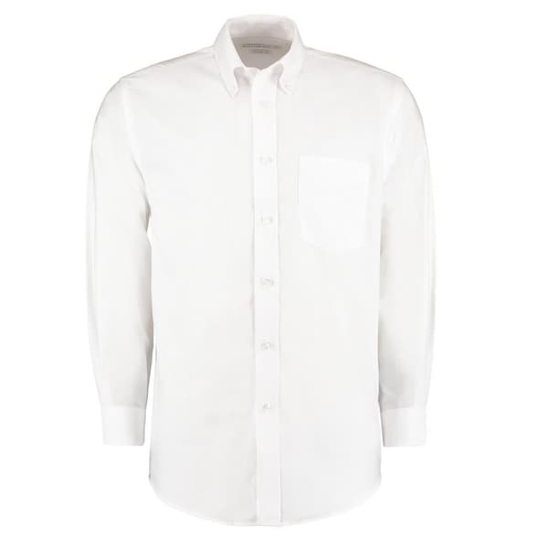 Kustom Kit Mens Oxford Classic Long-Sleeved Shirt