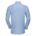 Miniatyrbilde 2 av 3: Russell Collection Mens Oxford Easy-Care Long-Sleeved Formal Shirt