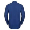 Miniatyrbilde 2 av 3: Russell Collection Mens Oxford Easy-Care Long-Sleeved Formal Shirt