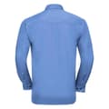 Miniatyrbillede 2 af 3: Russell Collection Mens Poplin Easy-Care Formal Shirt