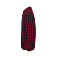 Miniatyrbilde 3 av 4: Premier Mens Mulligan Checked Cotton Long-Sleeved Shirt