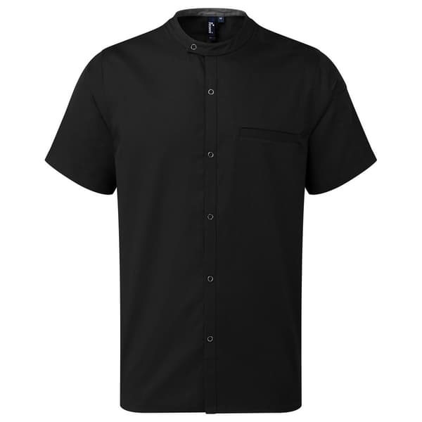 Premier Unisex Adult Recyclight Short-Sleeved Chef Shirt