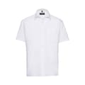 Miniatyrbillede 1 af 3: Russell Collection Mens Poplin Easy-Care Shirt