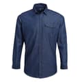 Miniatyrbilde 1 av 3: Premier Mens Denim Contrast Stitching Shirt
