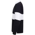 Miniatyrbillede 3 af 3: Front Row Unisex Adult Panelled Rugby Shirt