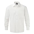 Miniatyrbilde 1 av 3: Russell Collection Mens Poplin Long-Sleeved Shirt