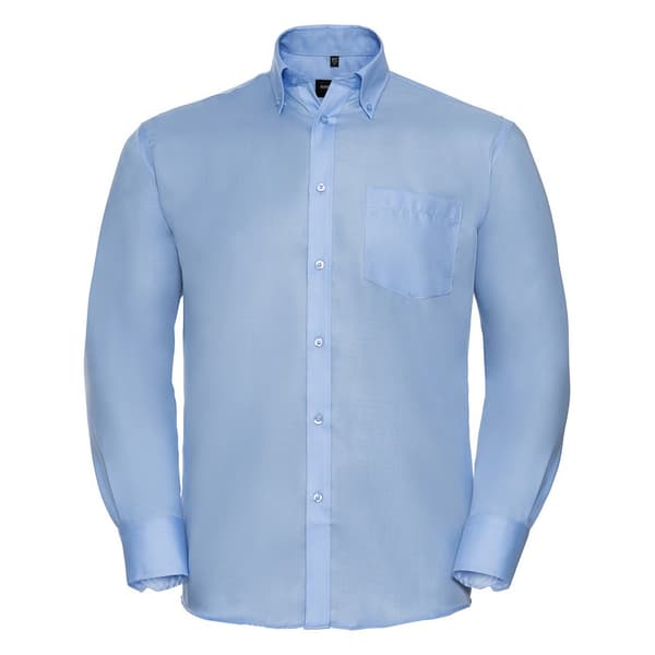 Russell Collection Mens Ultimate Non-Iron Long-Sleeved Formal Shirt