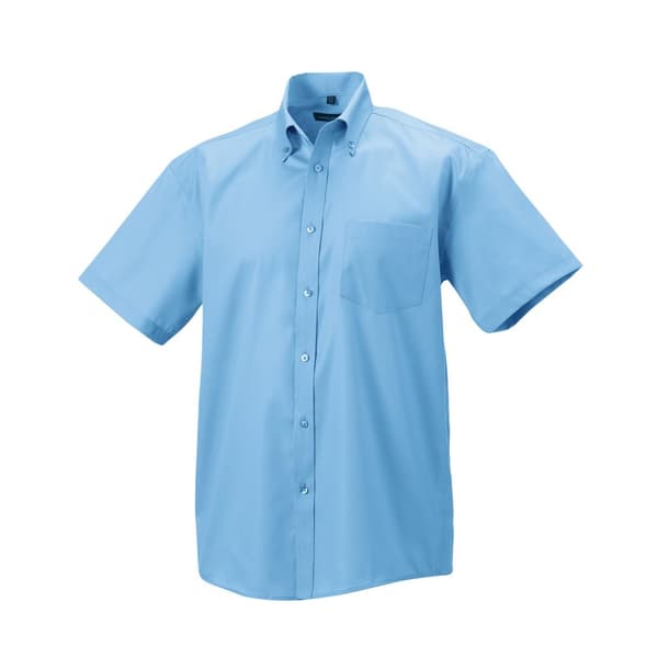 Russell Collection Mens Ultimate Non-Iron kortärmad skjorta