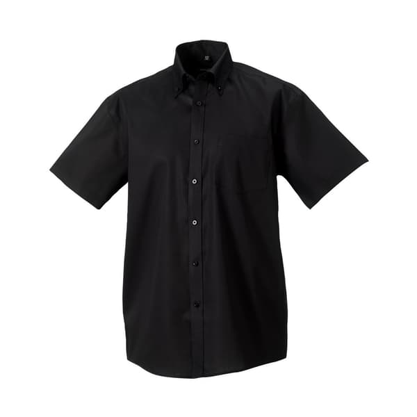 Russell Collection Mens Ultimate Non-Iron kortärmad skjorta
