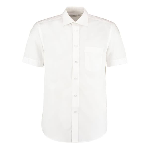 Kustom Kit Mens Business Short-Sleeved Shirt