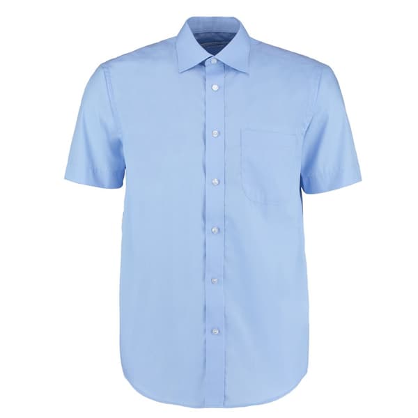 Kustom Kit Mens Business Short-Sleeved Shirt