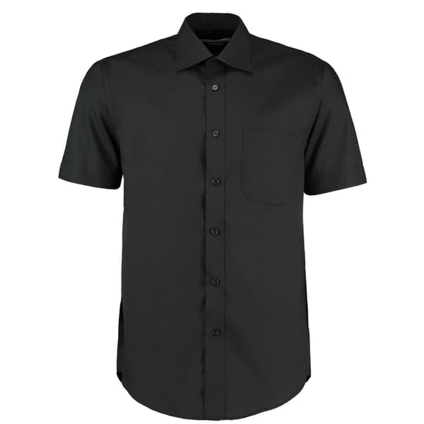 Kustom Kit Mens Business Short-Sleeved Shirt