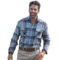 Miniatyrbillede 1 af 5: Atlas For Men Ternet flannelskjorte til mænd